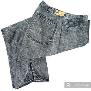 Renegade Tm Vintage Acid Stone Wash High Rise Jeans Size 30